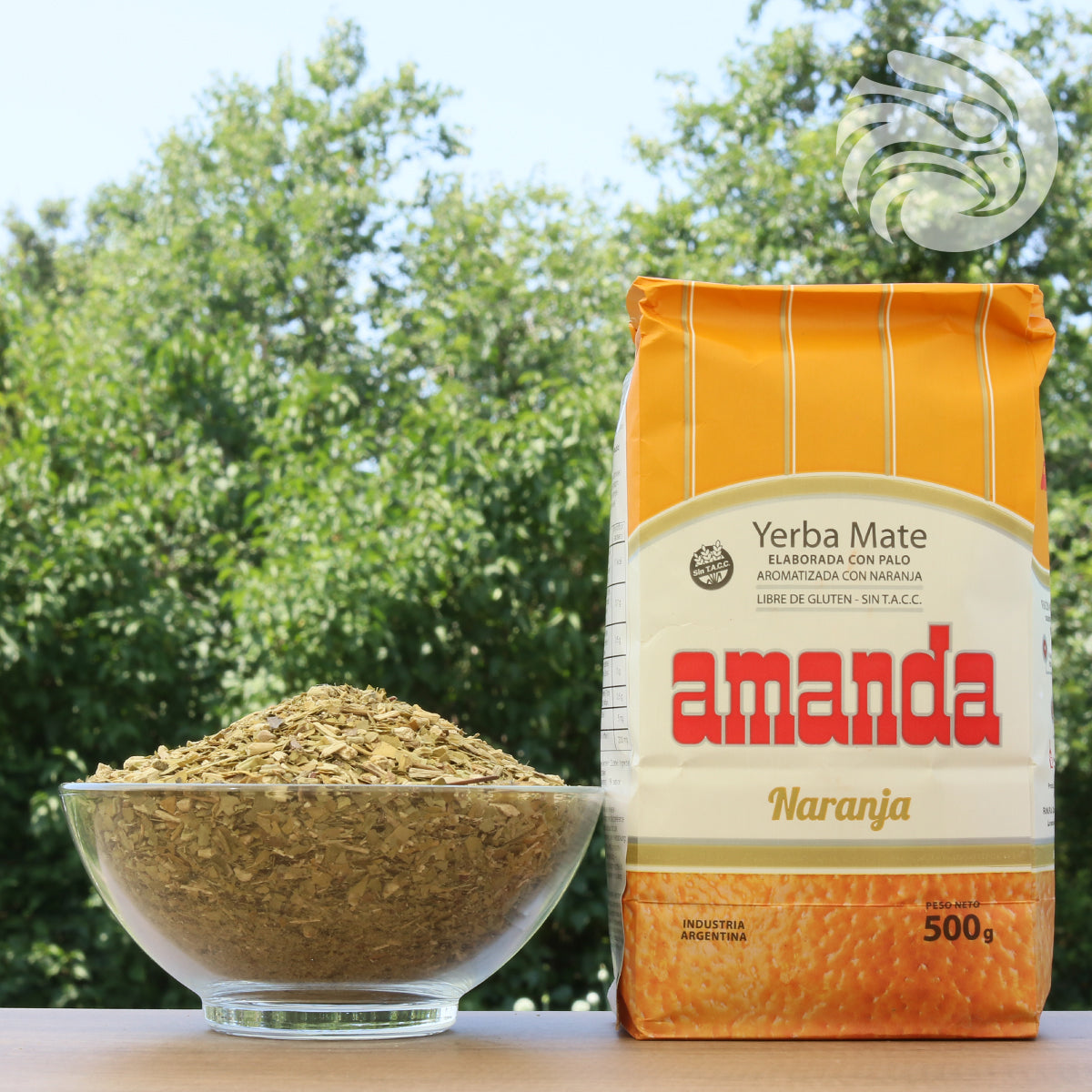 Amanda čaj yerba mate • NARANČA • 500 g