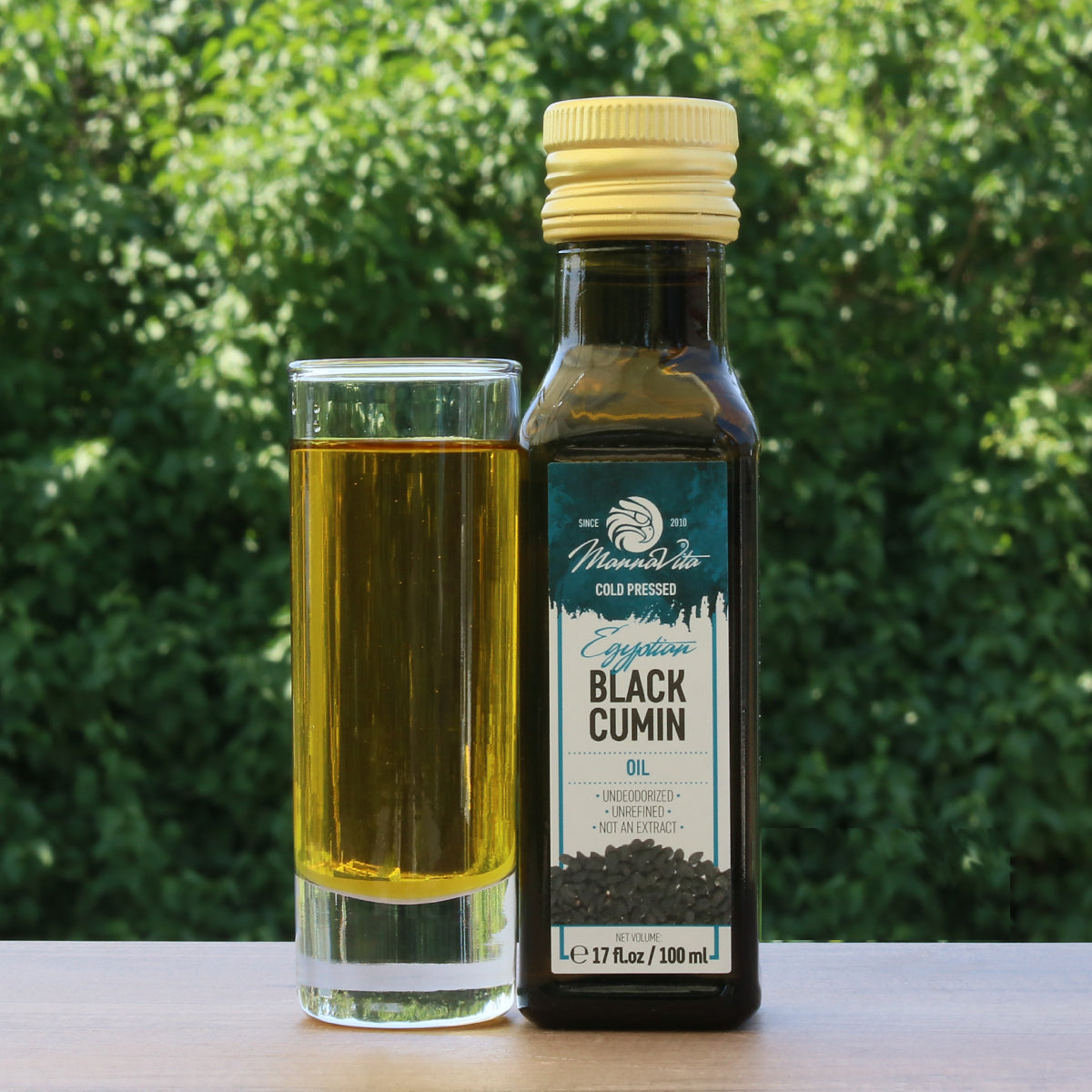 Mannavita hladno prešano ulje crnog kima • 100 ml