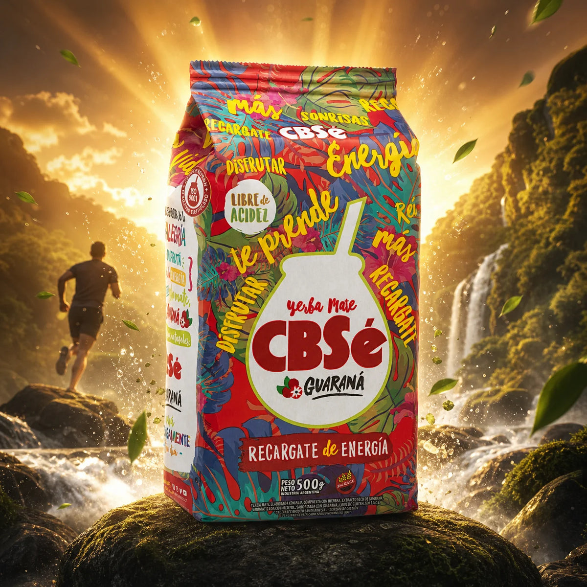 CBSé čaj od yerba mate • Guarana • 500 g