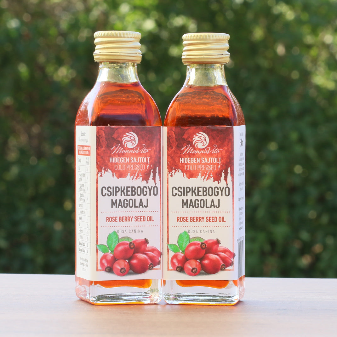 Mannavita mađarsko hladno prešano ulje sjemenki šipka • 40 ml