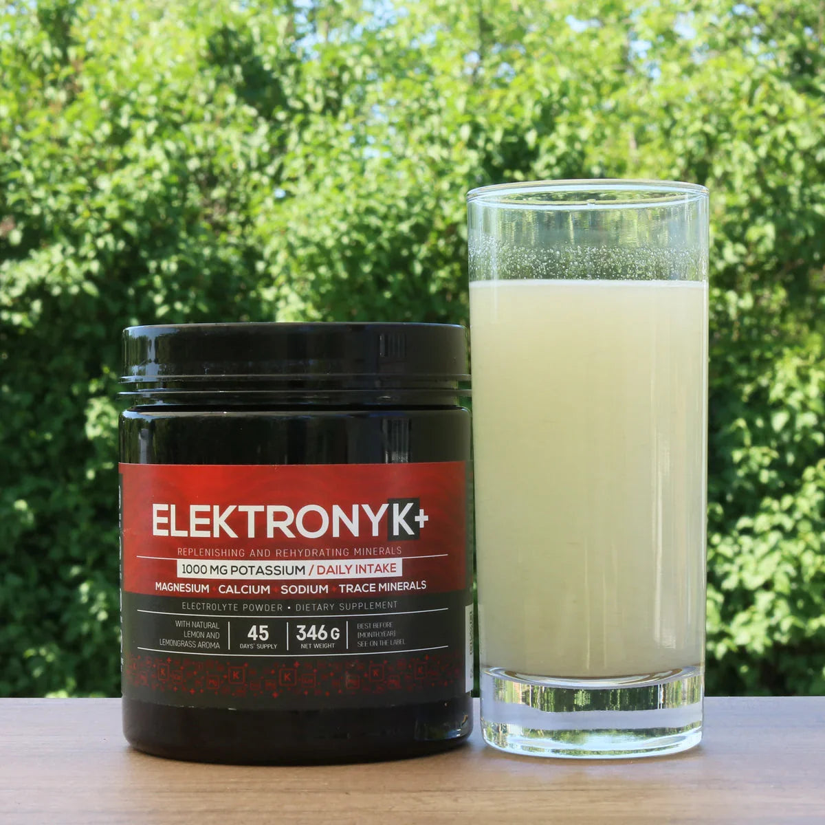ElektronyK+ electrolyte powder • 1000 mg potassium • SWEET, 346g - Mannavita