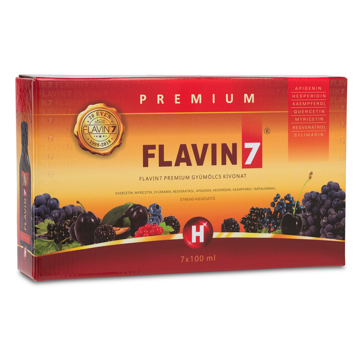 Flavin7 Premium bioflavonoidni kompleks • 7 x 100 ml