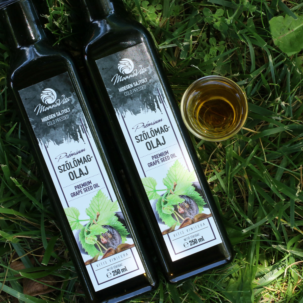 Mannavita mađarsko hladno prešano ulje od sjemenki grožđa • 250 ml
