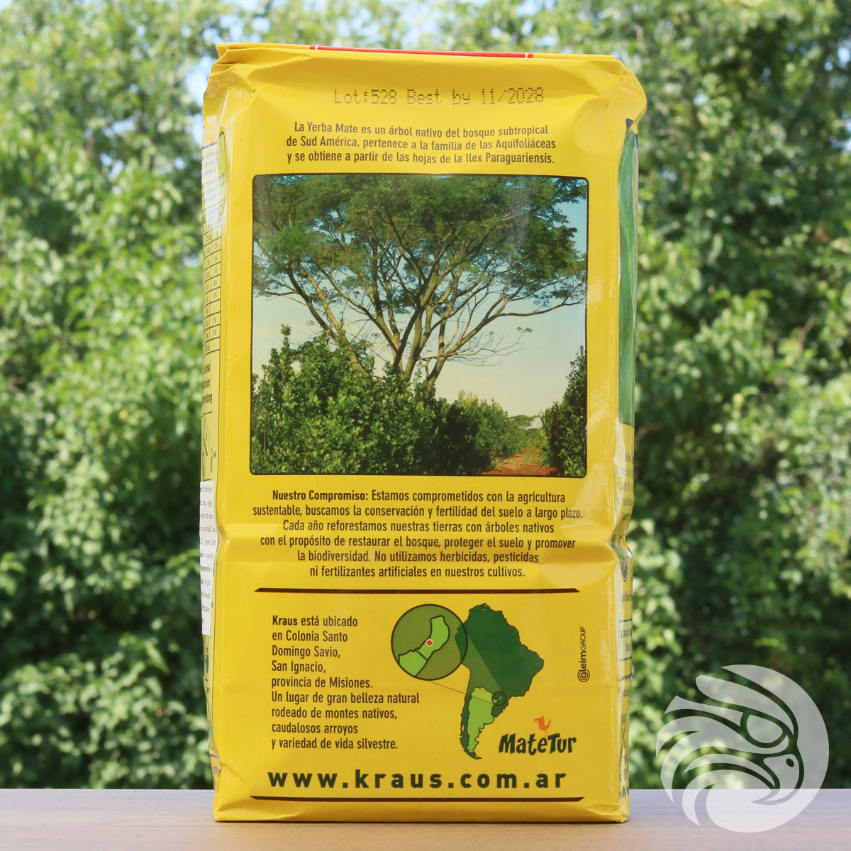 Kraus yerba mate • Gaucho, sin palo – bez stabljika • 500 g
