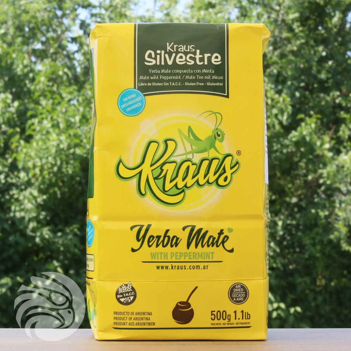 Kraus čaj od yerba mate • Silvestre, MENTA • 500 g