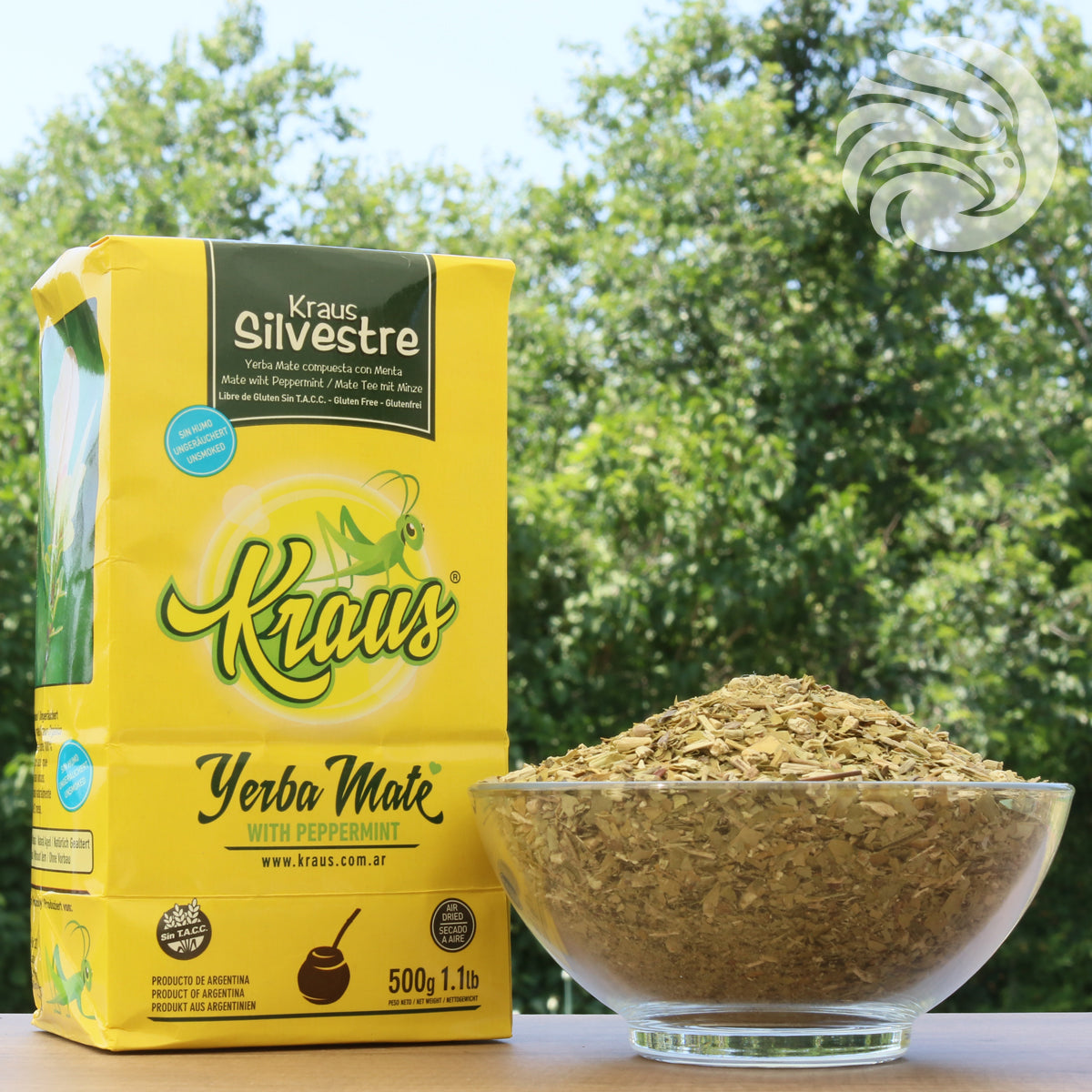 Kraus čaj od yerba mate • Silvestre, MENTA • 500 g