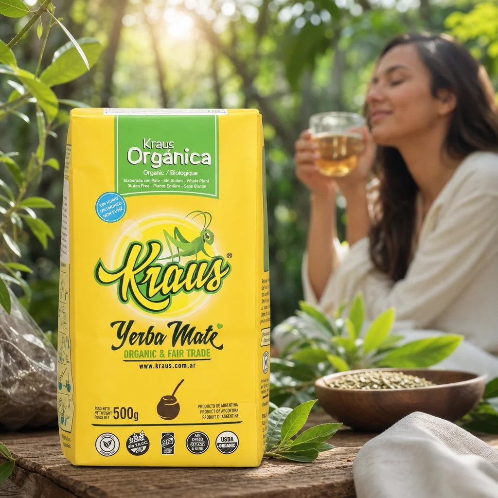 Kraus čaj od yerba mate • Silvestre, MENTA • 500 g