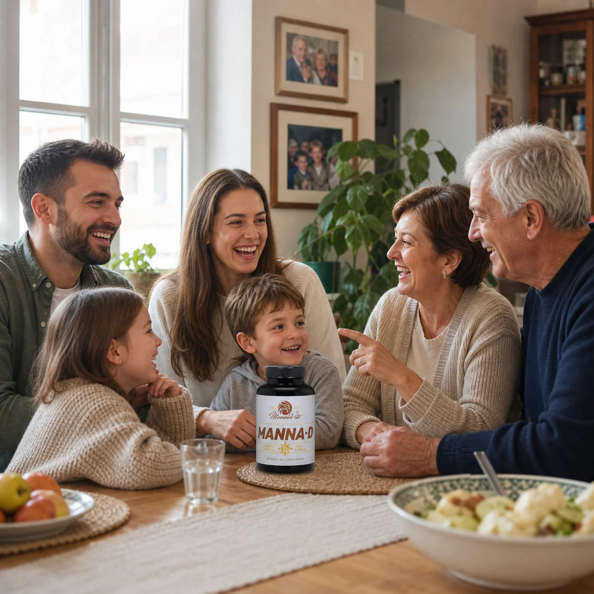 MANNA-D Vitamin D3 u maslinovom ulju 4000 IU • 120 kapsula