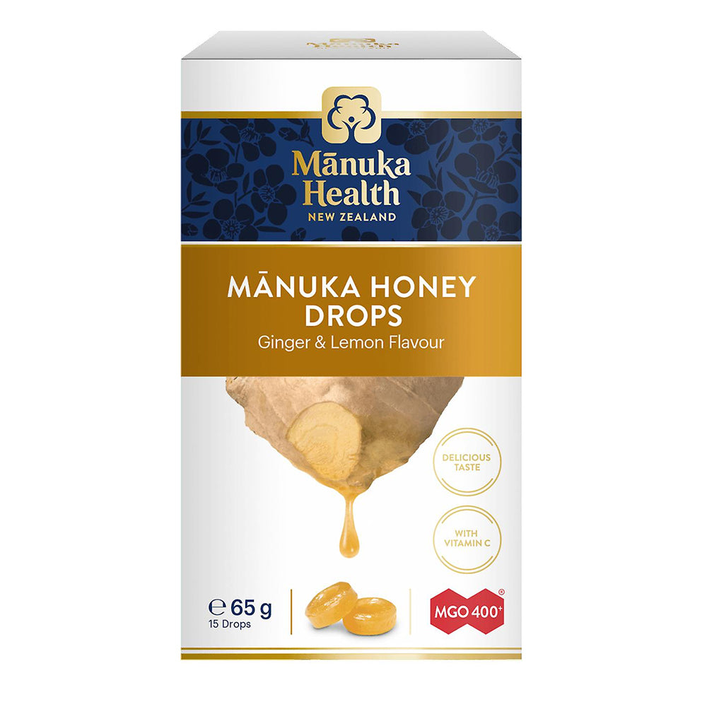 Pastile od manuka meda s prirodnim đumbirom i limunom • 15 kom.