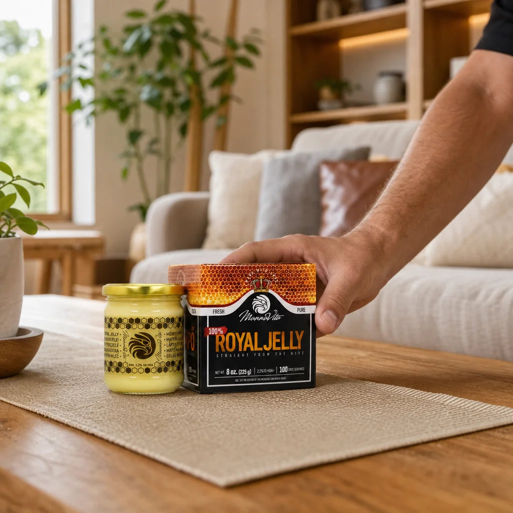 Mannavita Premium Matična mliječ • 2,5% 10-HDA, 100g