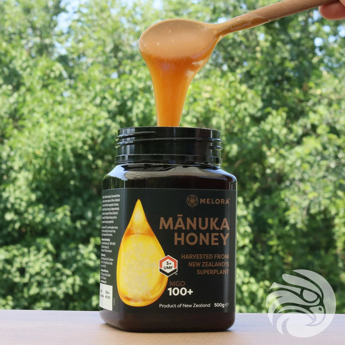 Melora Manuka Honey 100+ MGO™ UMF 5 • 500 g - Mannavita