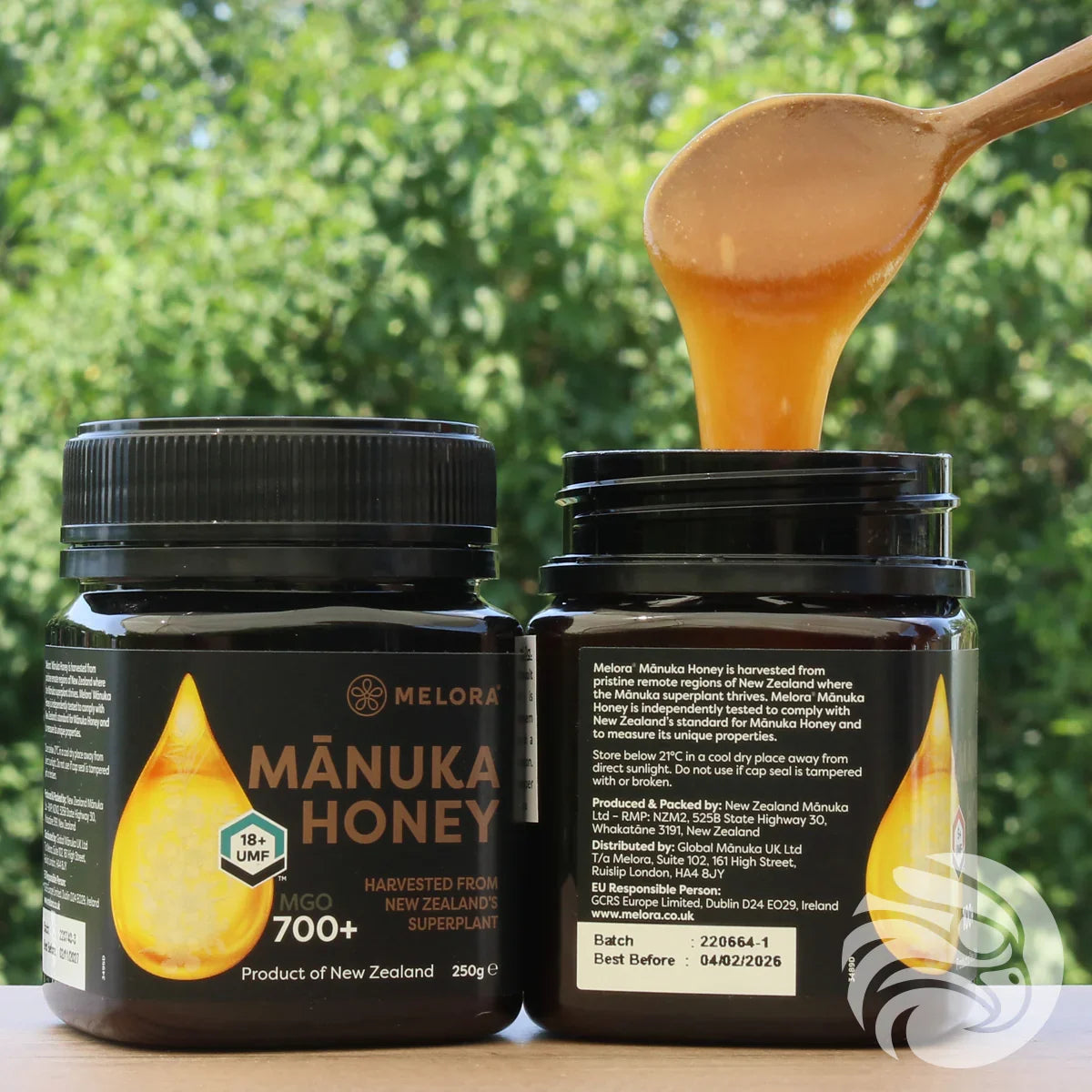 Melora Manuka Honey 700+ MGO™ UMF 18 • 250 g - Mannavita