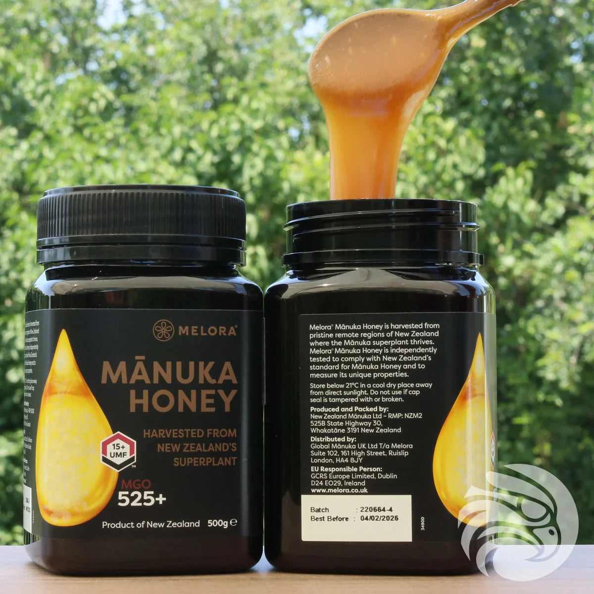 Melora Manuka Honey 525+ MGO™ UMF 15 • 500 g - Mannavita