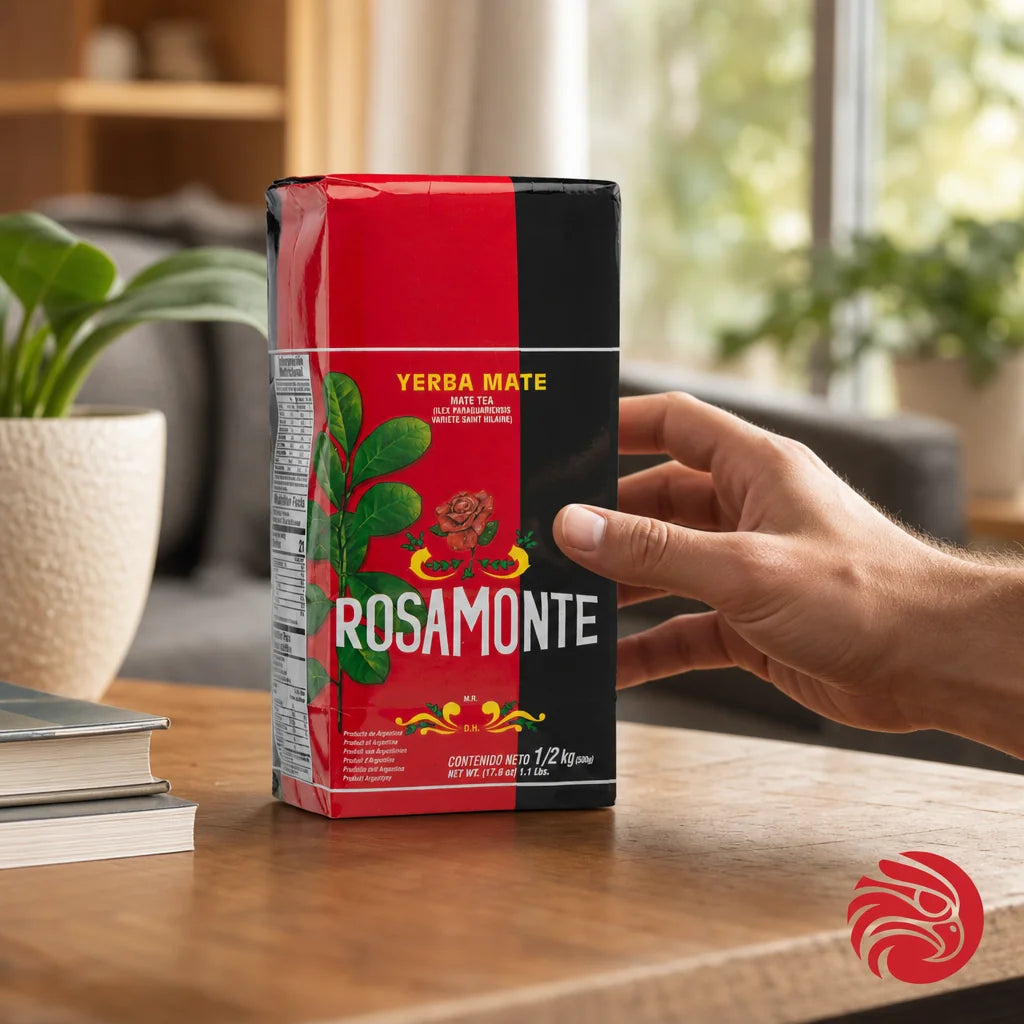 Čaj od yerba mate Rosamonte • Elaborada con palo • 500 g