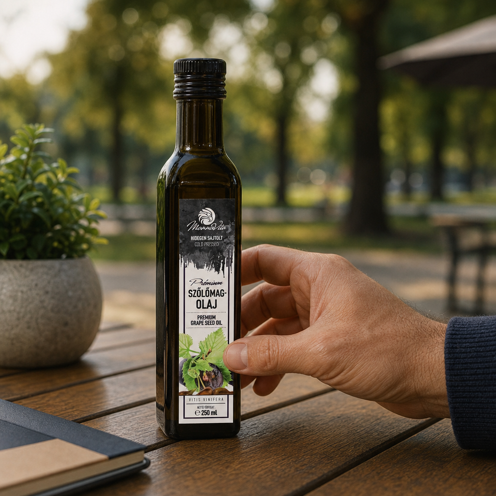 Mannavita mađarsko hladno prešano ulje od sjemenki Grožđa • 250 ml