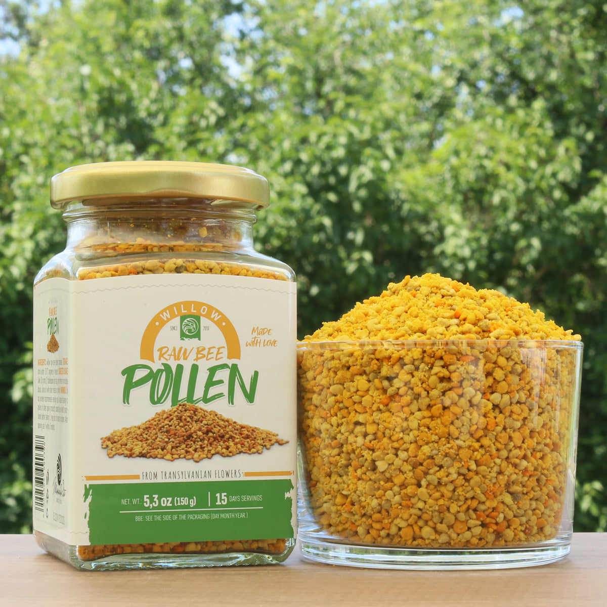Mannavita neprerađeni cvjetni pelud od Vrbe • 150g