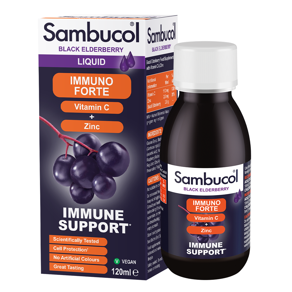 Sambucol sirup od crne bazge, Immuno Forte • 120 ml
