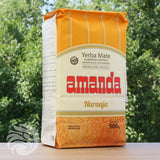 Amanda čaj yerba mate • NARANČA • 500 g
