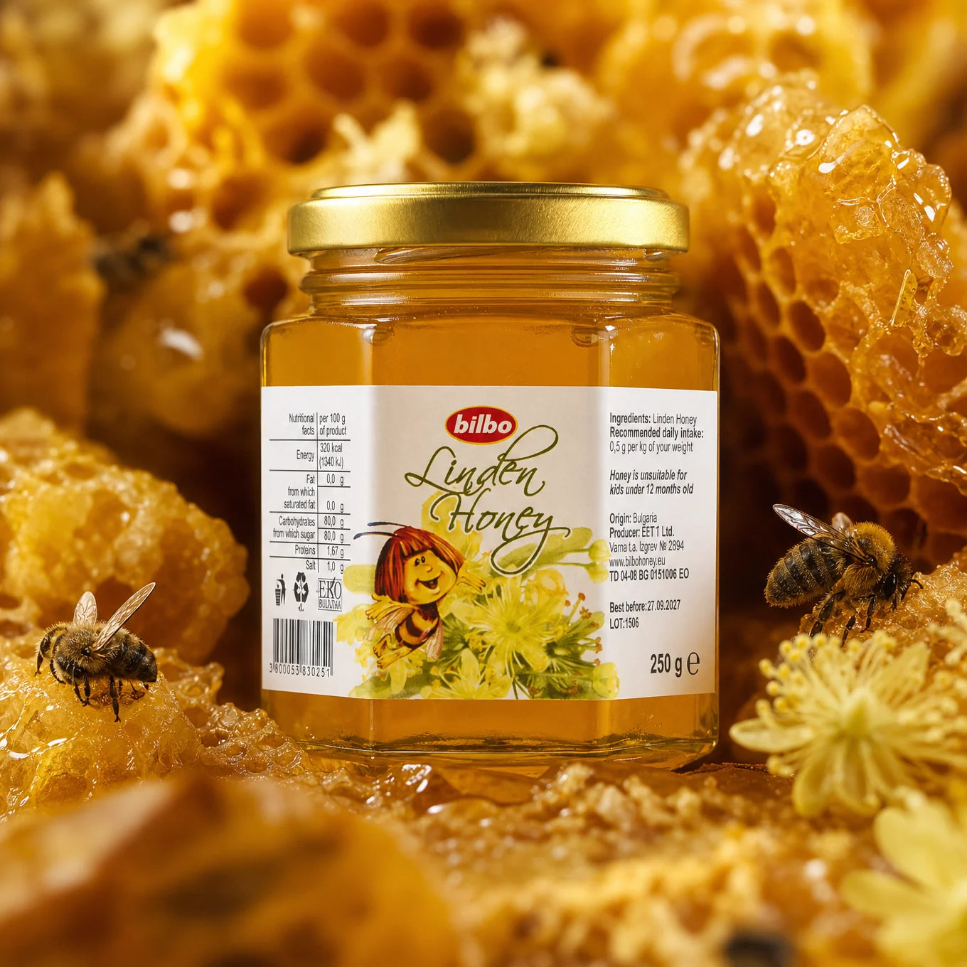Bilbo sirovi med od lavande • 250 g