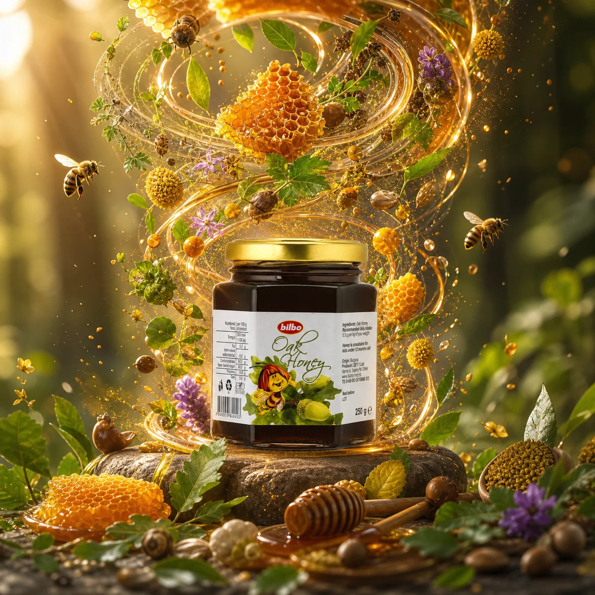 Bilbo sirovi lipov med • 250 g