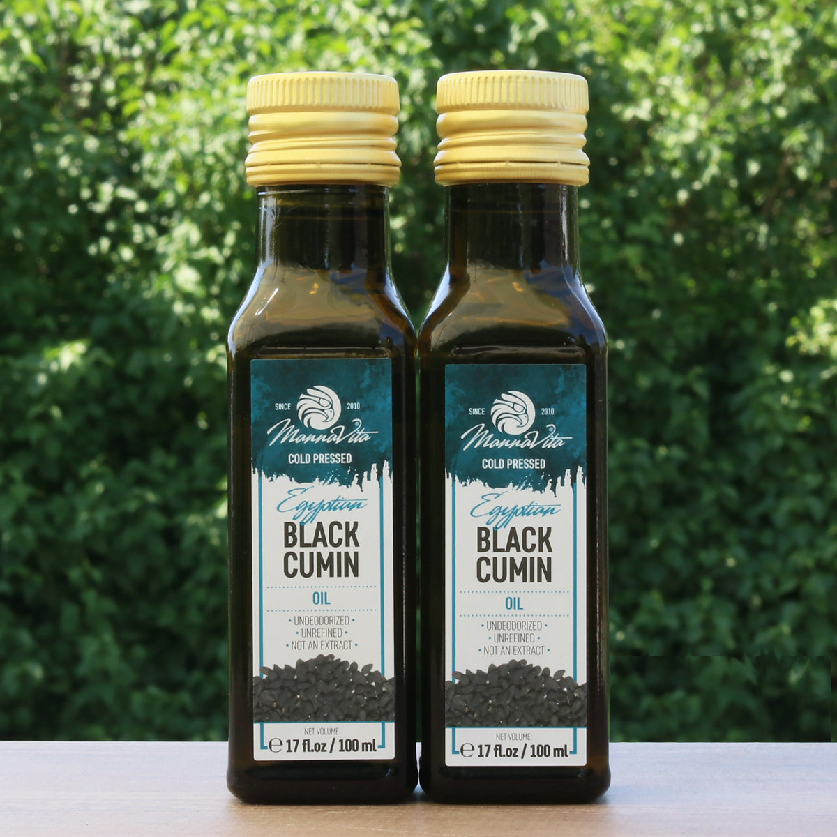 Mannavita hladno prešano ulje crnog kima • 100 ml