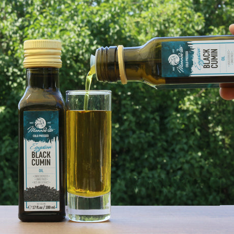 Mannavita hladno prešano ulje crnog kima • 100 ml
