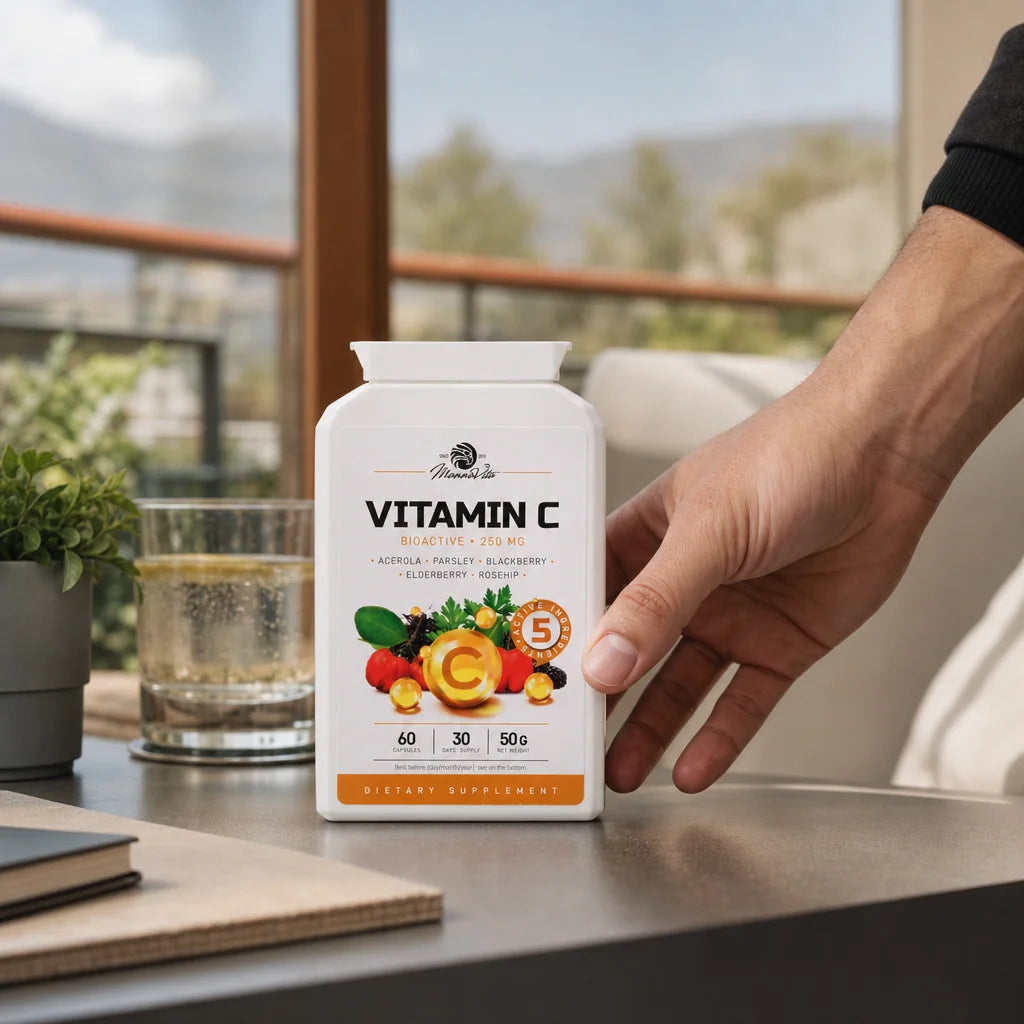 Mannavita kompleks Vitamina C • 250 mg bioaktivno • 60 kapsula