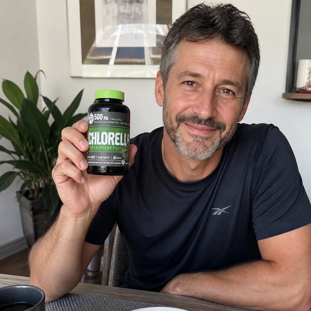 Mannavita Chlorella tablete 500 mg • 180 kom.