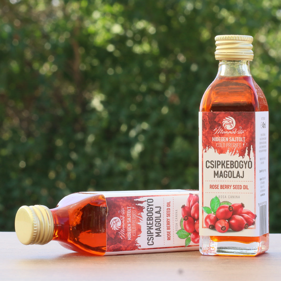 Mannavita mađarsko hladno prešano ulje sjemenki šipka • 40 ml