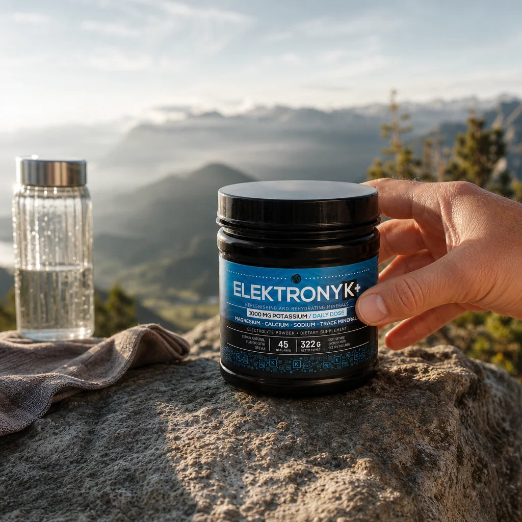 ElektronyK+ elektrolitni prah s 1000 mg kalija • 322g