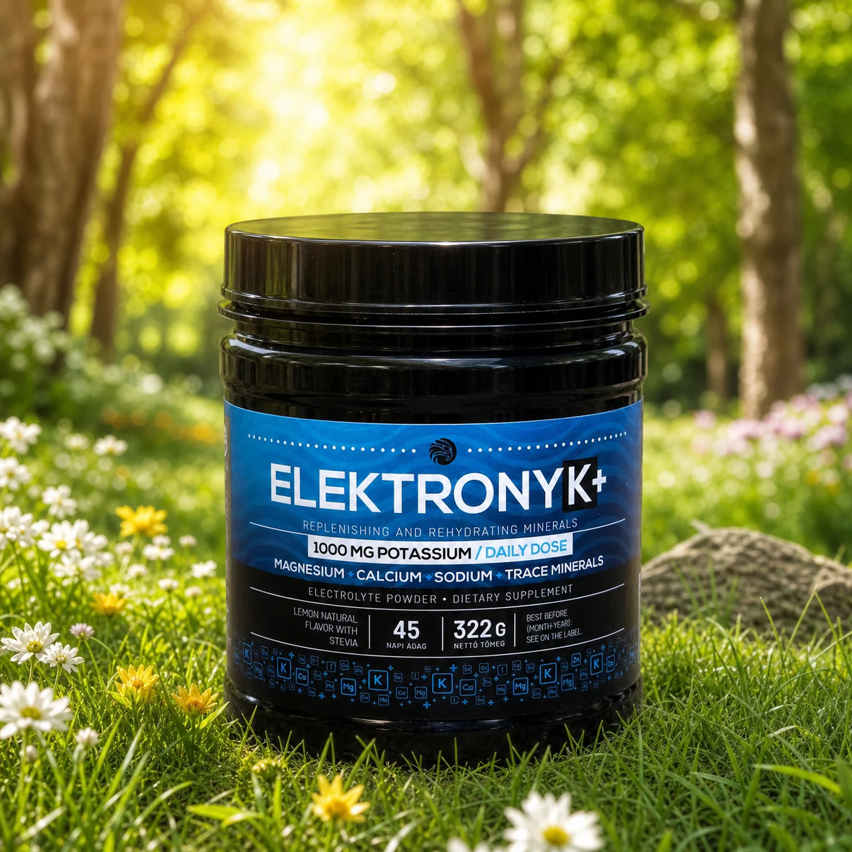 ElektronyK+ elektrolitni prah s 1000 mg kalija • 322g