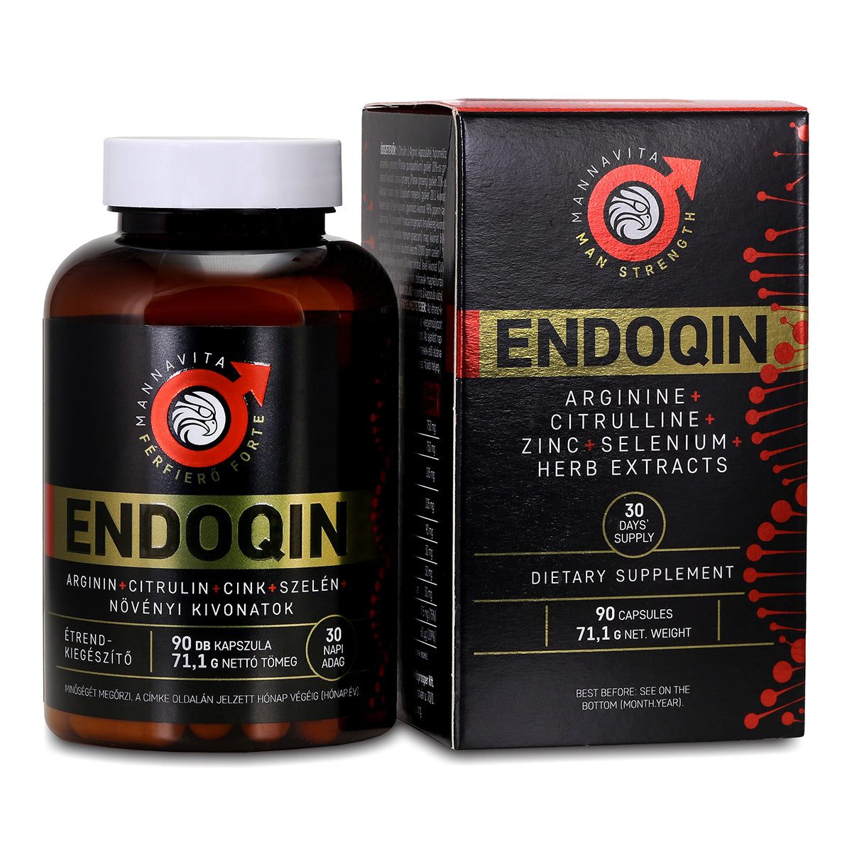 ENDOQIN Manpower Forte • 90 kapsula
