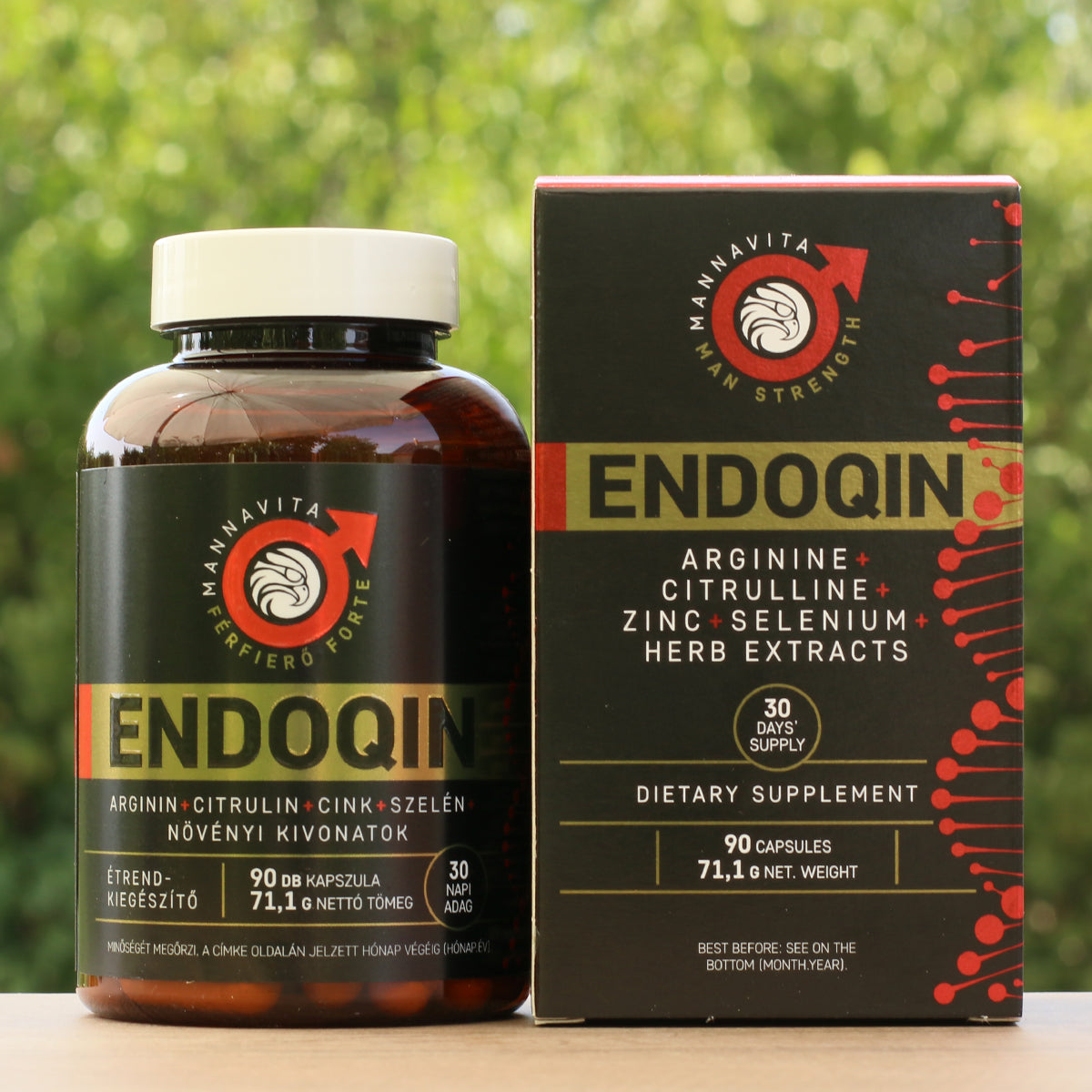 ENDOQIN Manpower Forte • 90 kapsula