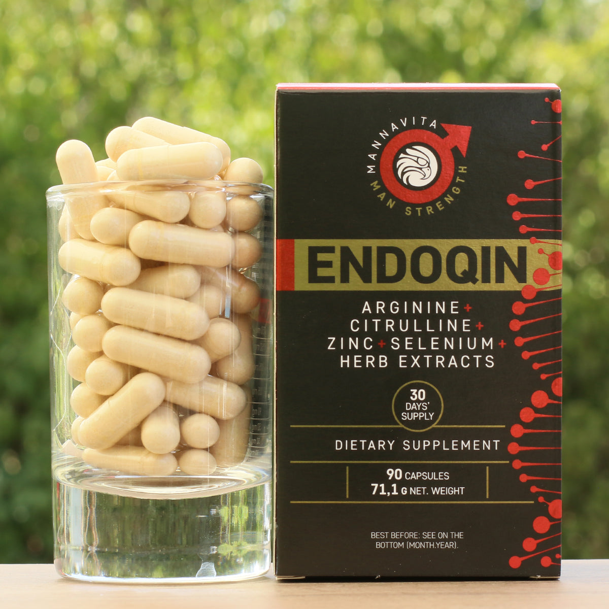 ENDOQIN Manpower Forte • 90 kapsula