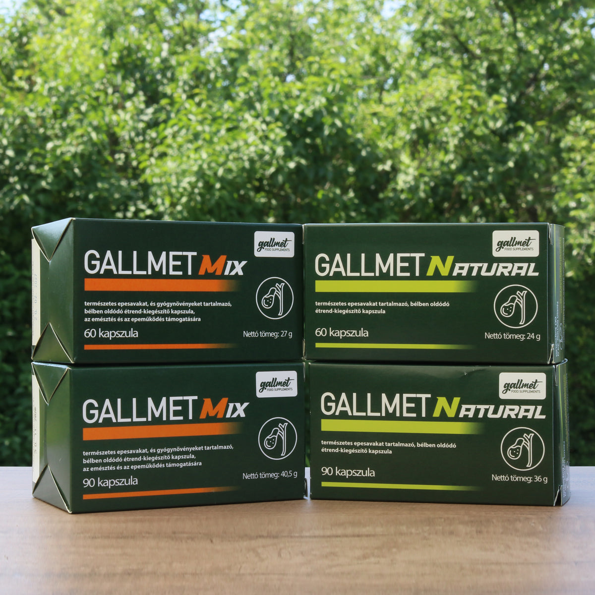 Gallmet Natural kapsule sa žučnim kiselinama • 60 kom.