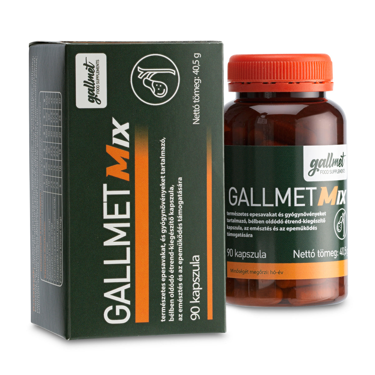 Gallmet Mix kapsule sa žučnim kiselinama i biljnim sastojcima • 90 kom.