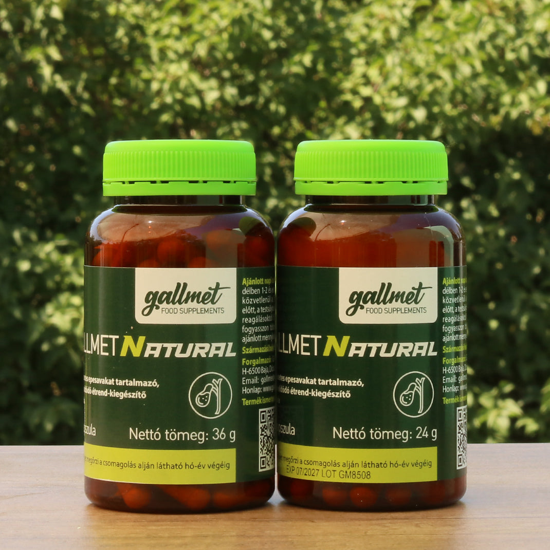 Gallmet Natural kapsule sa žučnim kiselinama • 60 kom.