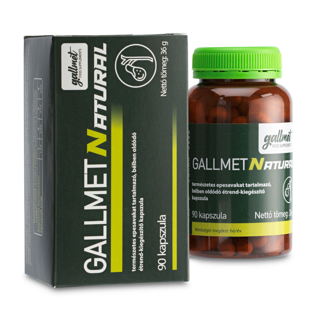 Gallmet kapsule s prirodnim žučnim kiselinama • 90 kom.