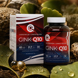 GINK-Q10 • Q10 koenzim + Ginkgo Biloba kompleks • 60 kapsula