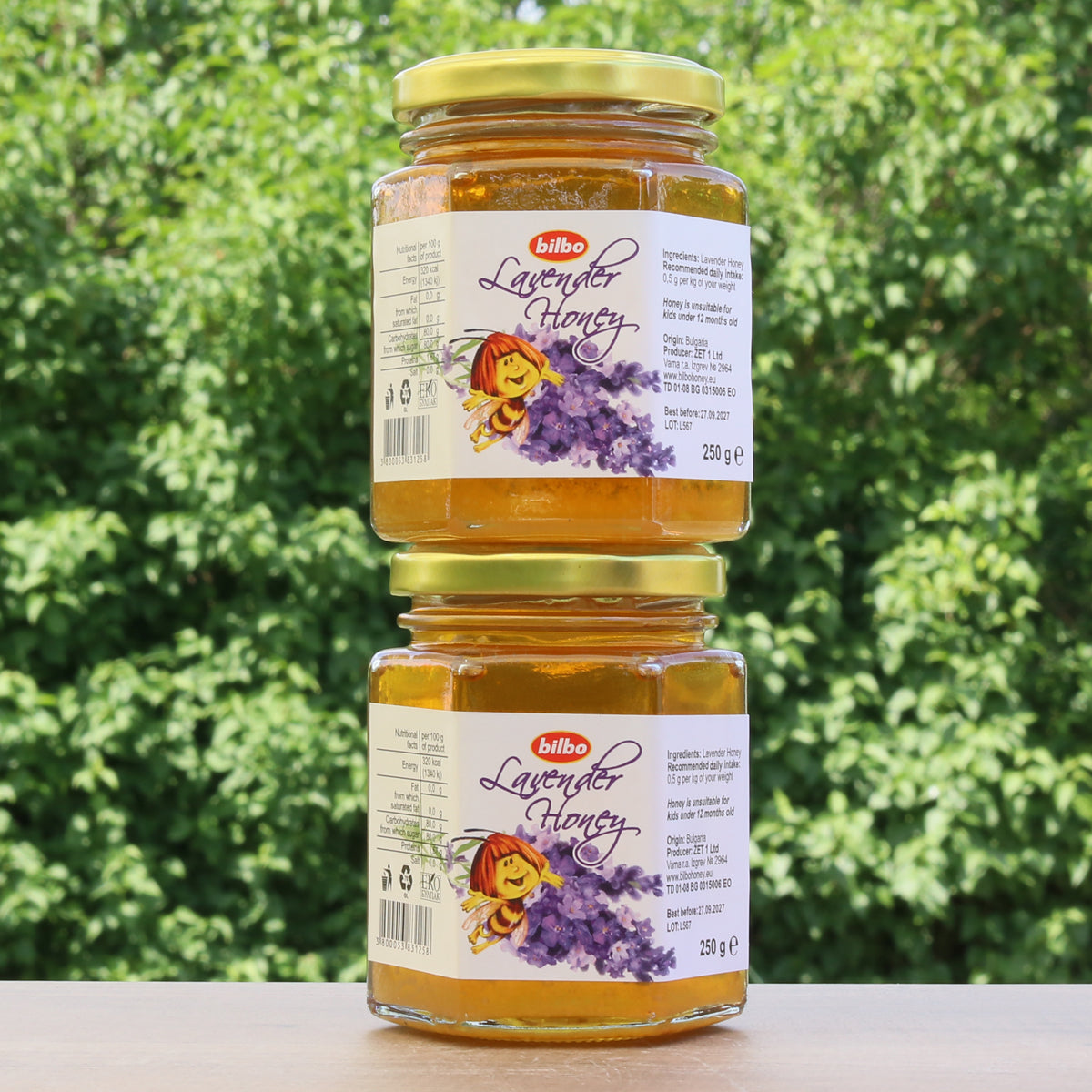 Bilbo sirovi med od lavande • 250 g