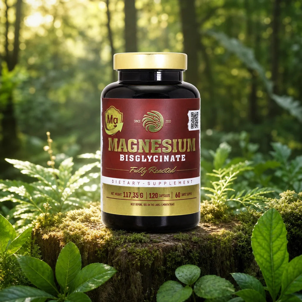 Potpuno reagiran Mannavita MAGNEZIJ Bisglicinat • 120 kom