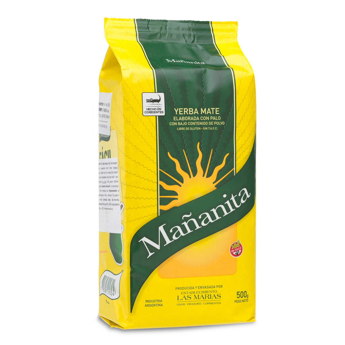 Čaj od yerba mate Mañanita • S grančicama • 500 g