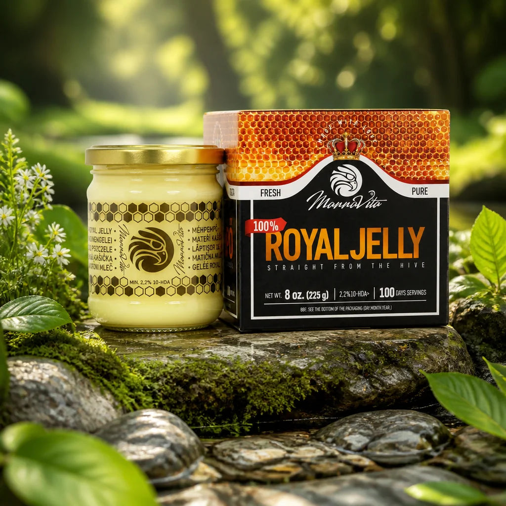 Mannavita Premium Matična mliječ • 2,5% 10-HDA, 100g