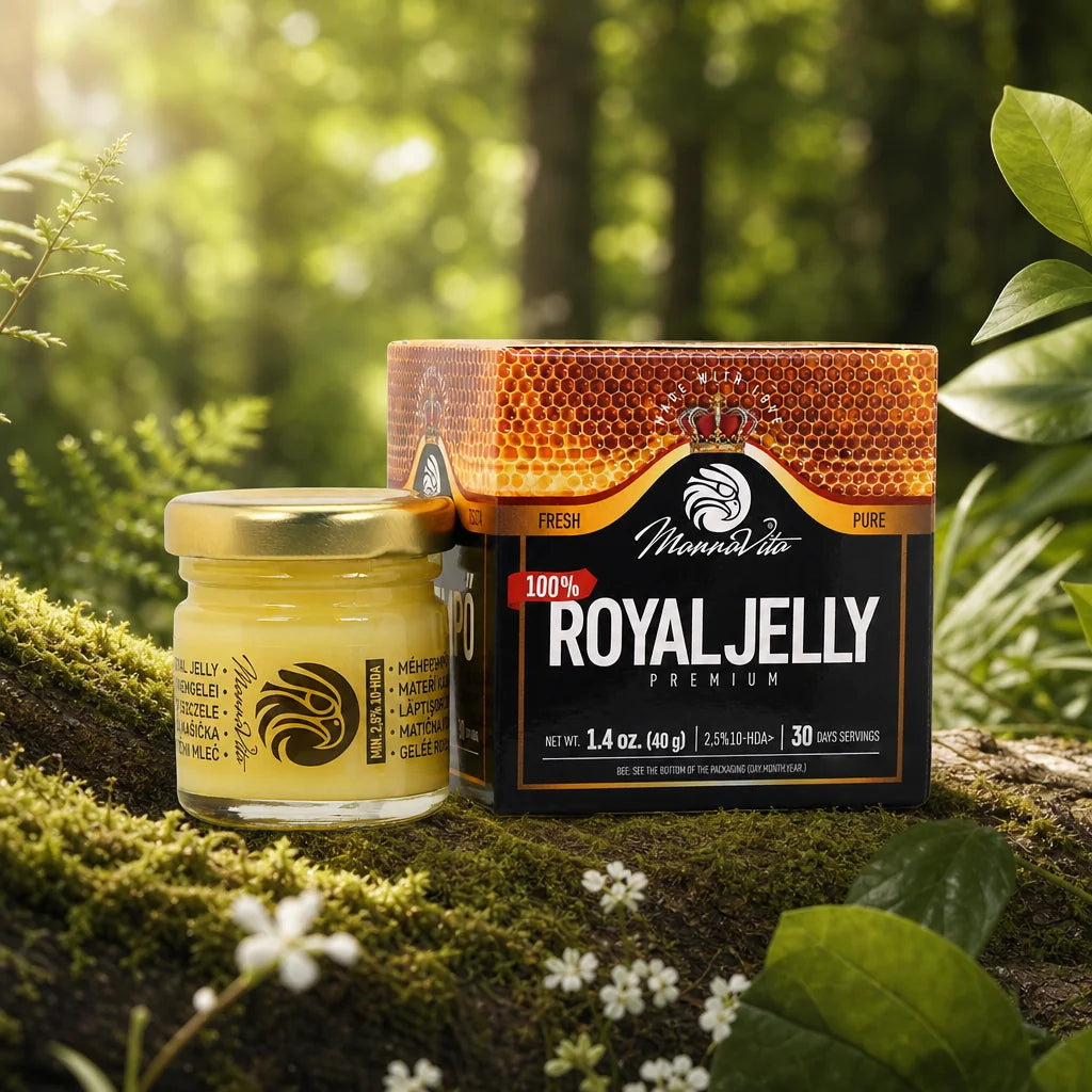 Mannavita Premium Matična mliječ • 2,5% 10-HDA • 40g