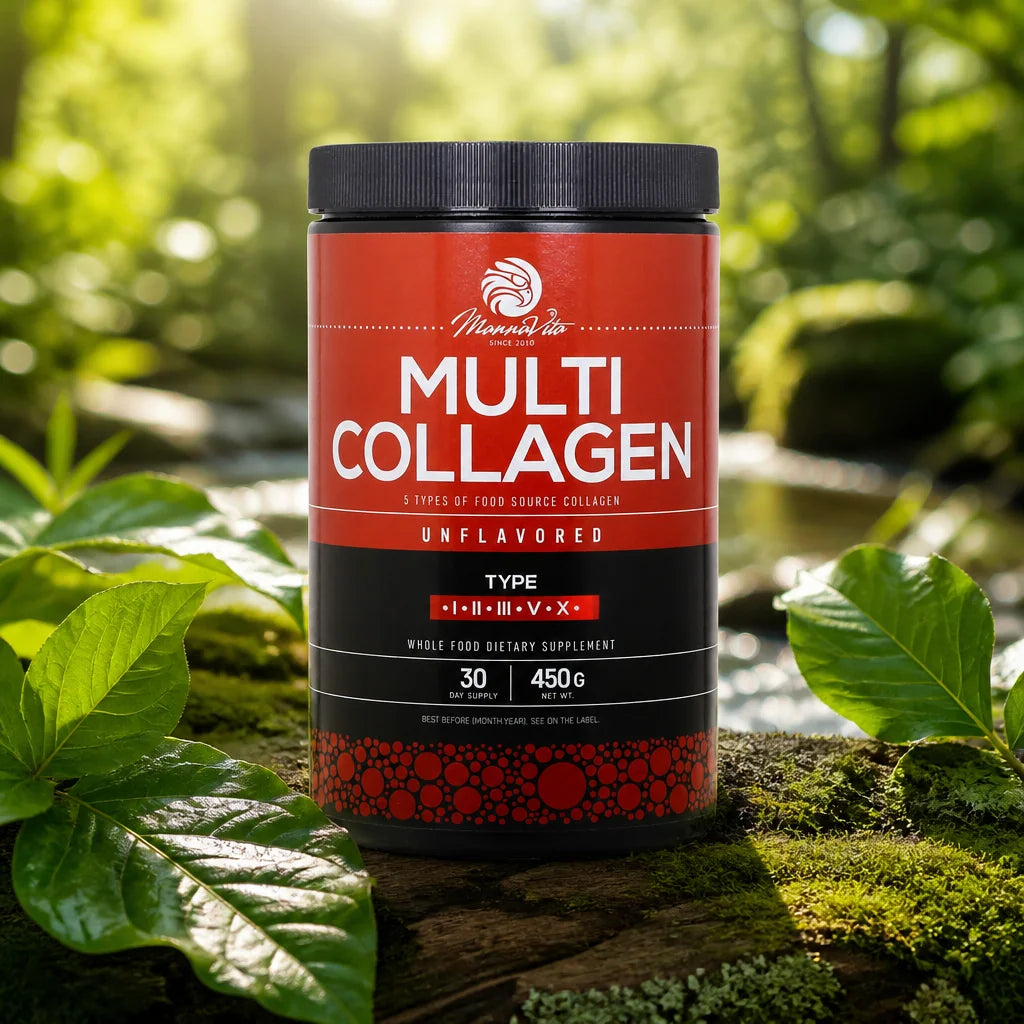 Mannavita Multi Kolagen prah, Bez okusa • 450g