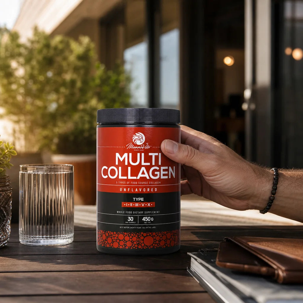 Mannavita Multi Kolagen prah, Bez okusa • 450g