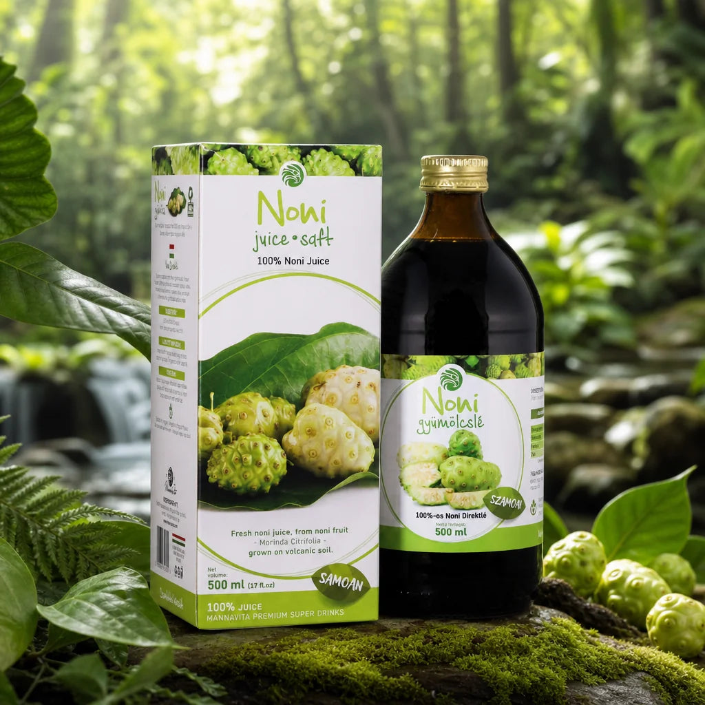 Mannavita • Sok od Noni, 100% cijeđeni čisti sok • 500 ml