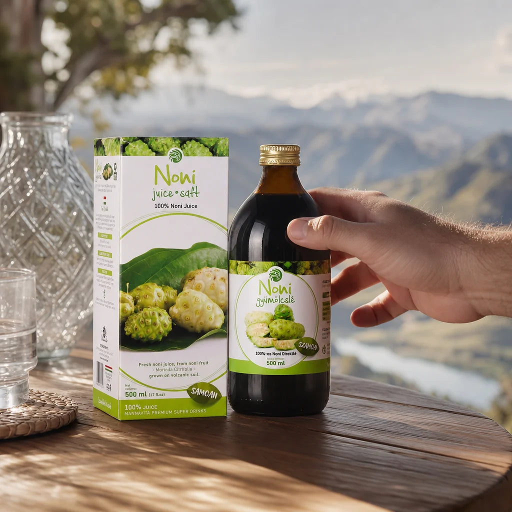 Mannavita • Sok od Noni, 100% cijeđeni čisti sok • 500 ml