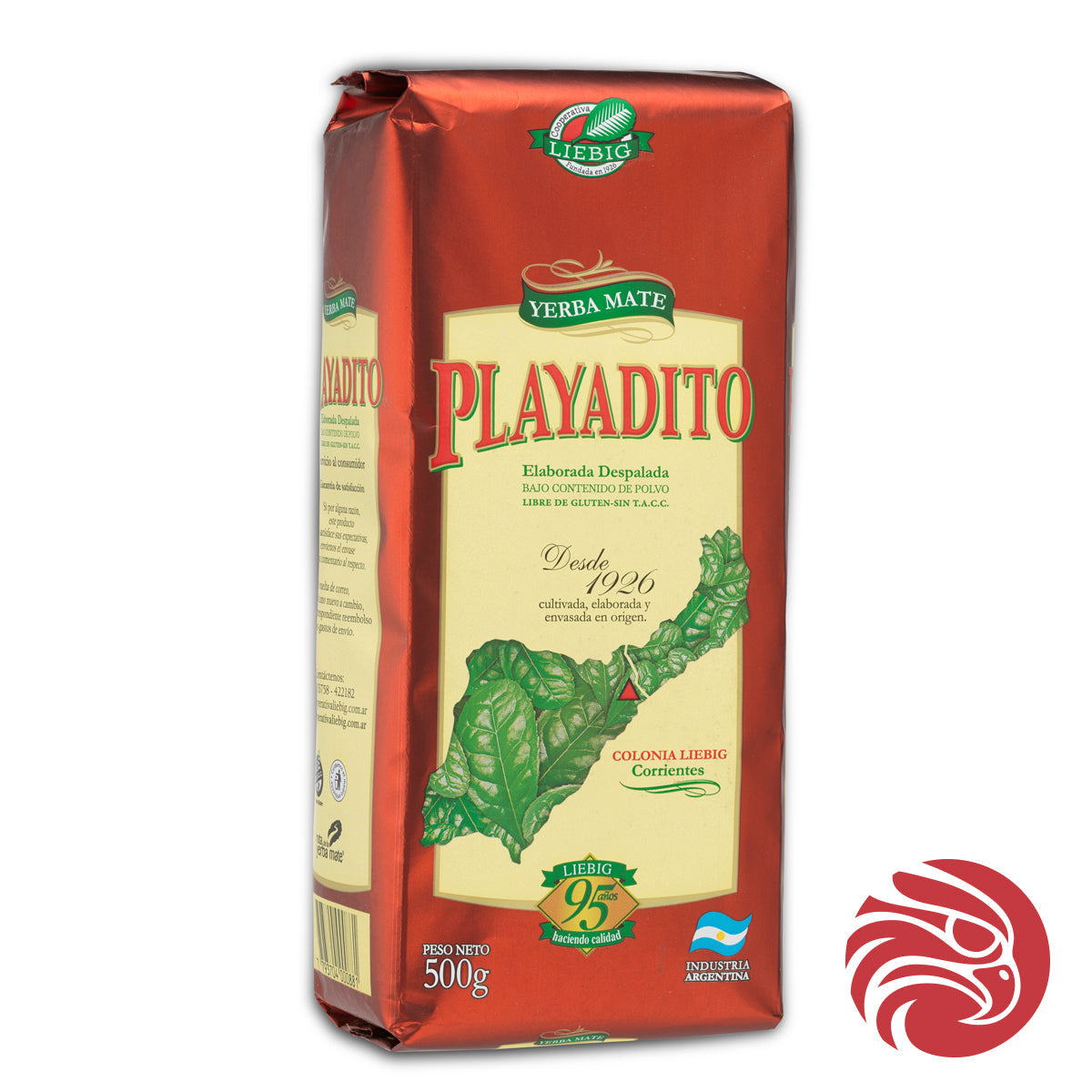 Playadito yerba mate • Pripremljena BEZ PETELJKI • 500 g