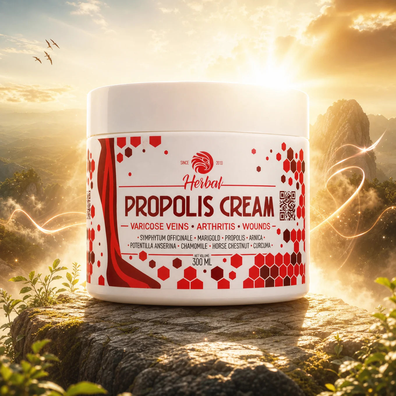 Mannavita Propolis krema s biljem • 300 ml